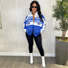 Autumn and Winter Detachable Hot Girl Fan Car Cardigan Embroidery Coat Jacket