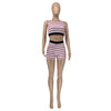 Casual Summer New Striped 2PC Set