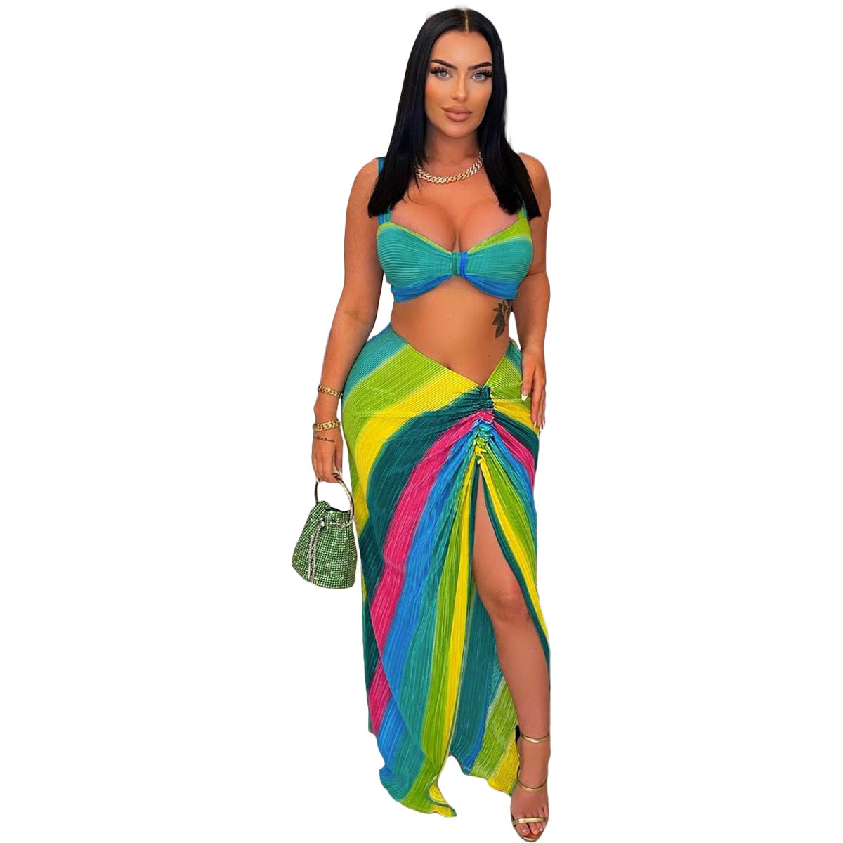 Casual Fashion Sexy 2PC Dress