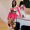 Retro detachable motorcycle baseball uniform two-piece skirt suit