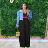 Sling Loose Floor Skirt Dress