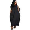 Long Loose Hoodie Dress