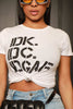 Printed Women's round Neck T-shirt