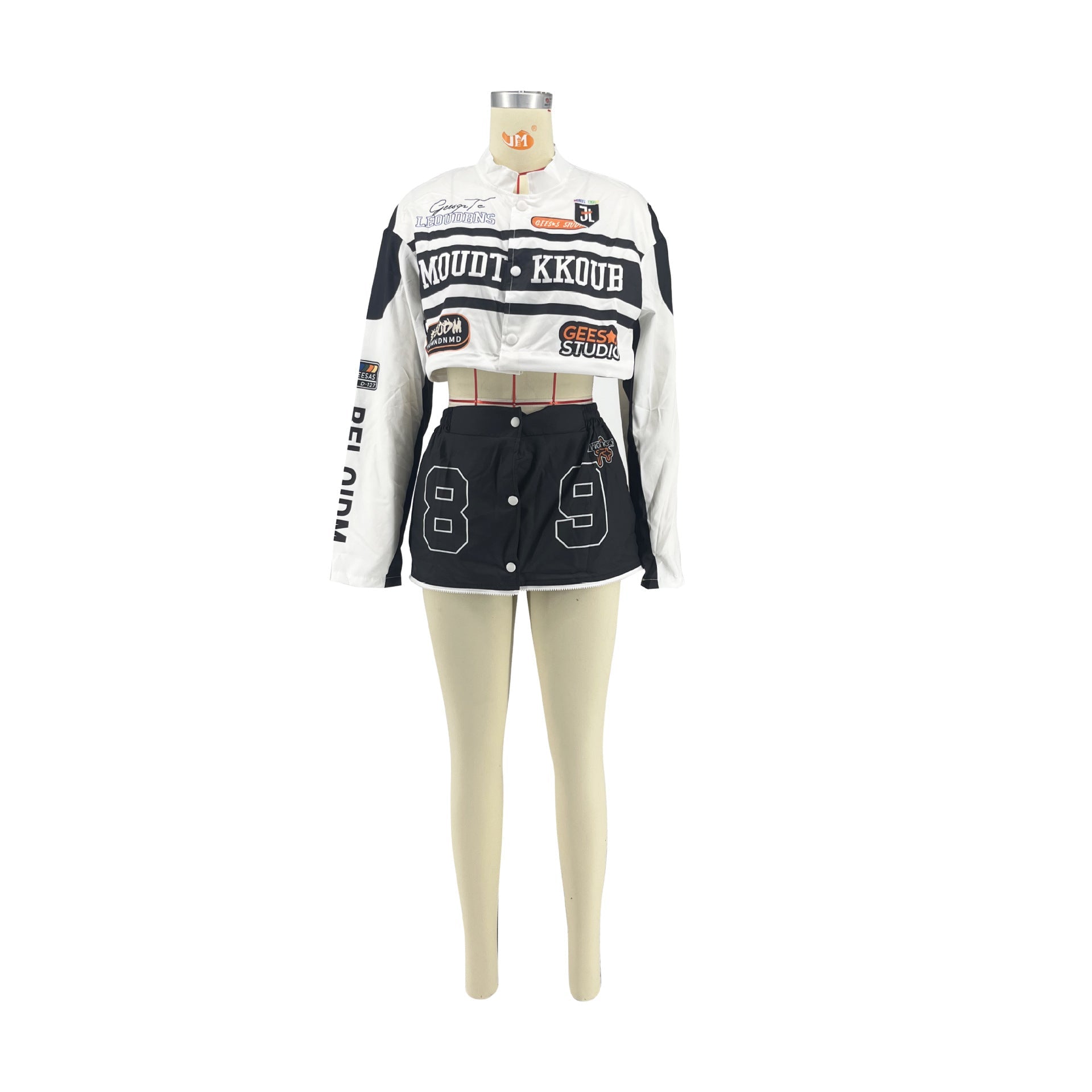 Autumn and Winter Detachable Hot Girl Fan Car Cardigan Embroidery Coat Jacket