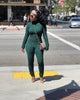 Plaid Two-Way Wear Jumpsuit