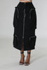 Pocket Workwear Large Lace Up Skirt