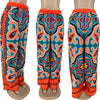 Printed Loose Fitting Women's Casual Pants