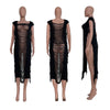 Open-ended Tassel Beach Dress