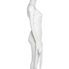 Long Sleeve Shawl Ripped Slim Fit Dress