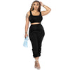 Vest Locking Pants Sports 2PC set