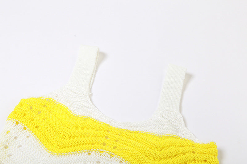 Slim Fitting Knitted Skirt Set