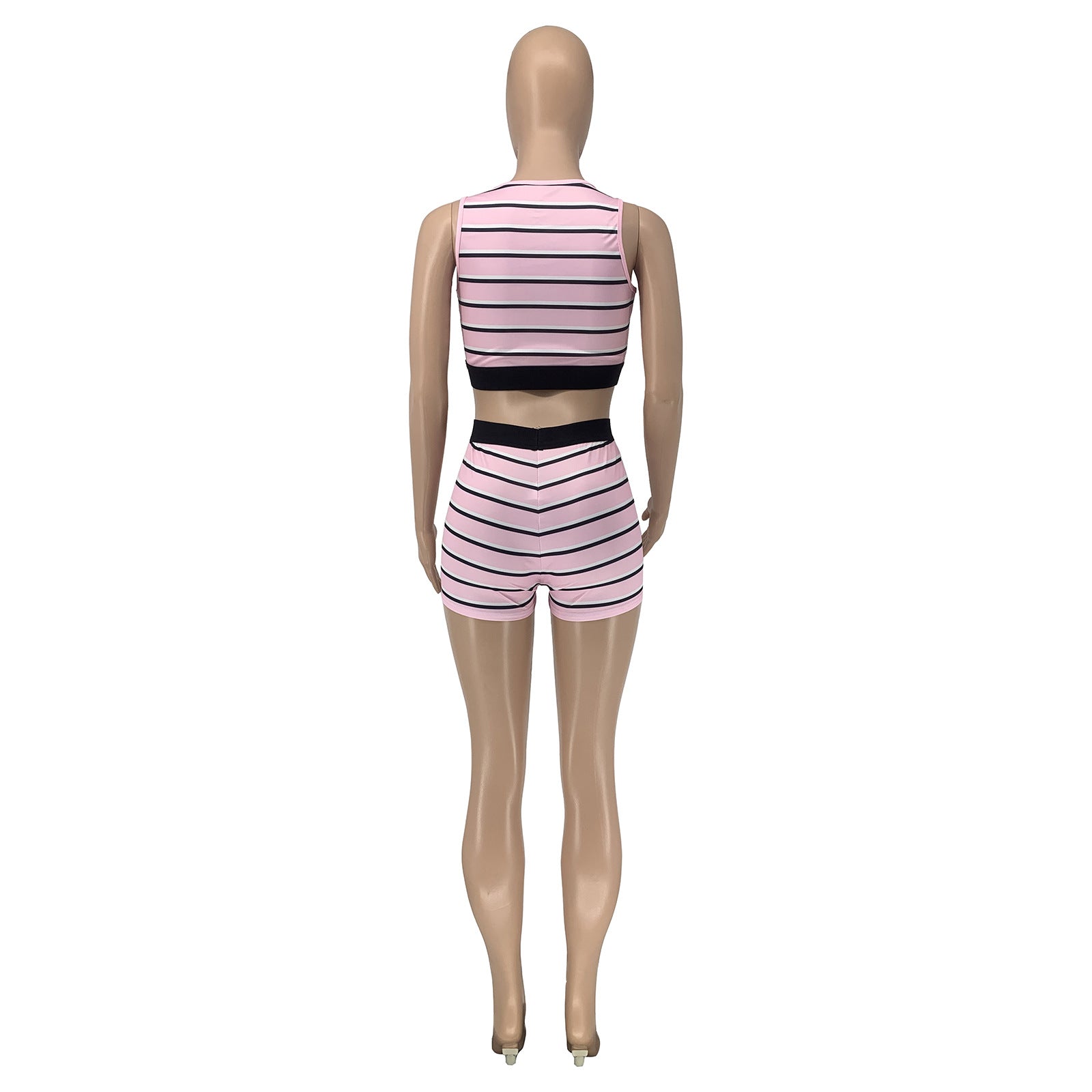 Casual Summer New Striped 2PC Set