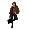 Jacket: cotton jacket slim jacket