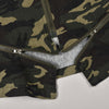 Camouflage Pocket Long-Sleeve Zipper Stand Collar Coat