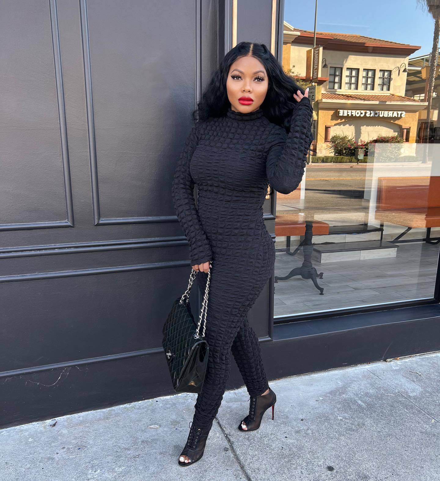 Plaid Two-Way Wear Jumpsuit