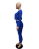 Solid Color Knitted Sweater Sexy Slim-Fit Cardigan 3PC Set