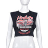 Printed Split Top Shirt