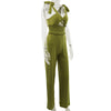 Open-work Straight Jumpsuit