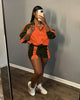 Matching Coat and Shorts 2PC Set
