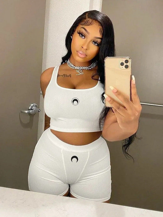Printed Moon Suit