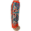 Printed Loose Fitting Women's Casual Pants