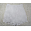 Cropped Shorts Popcorn Bubble Two-Piece Set