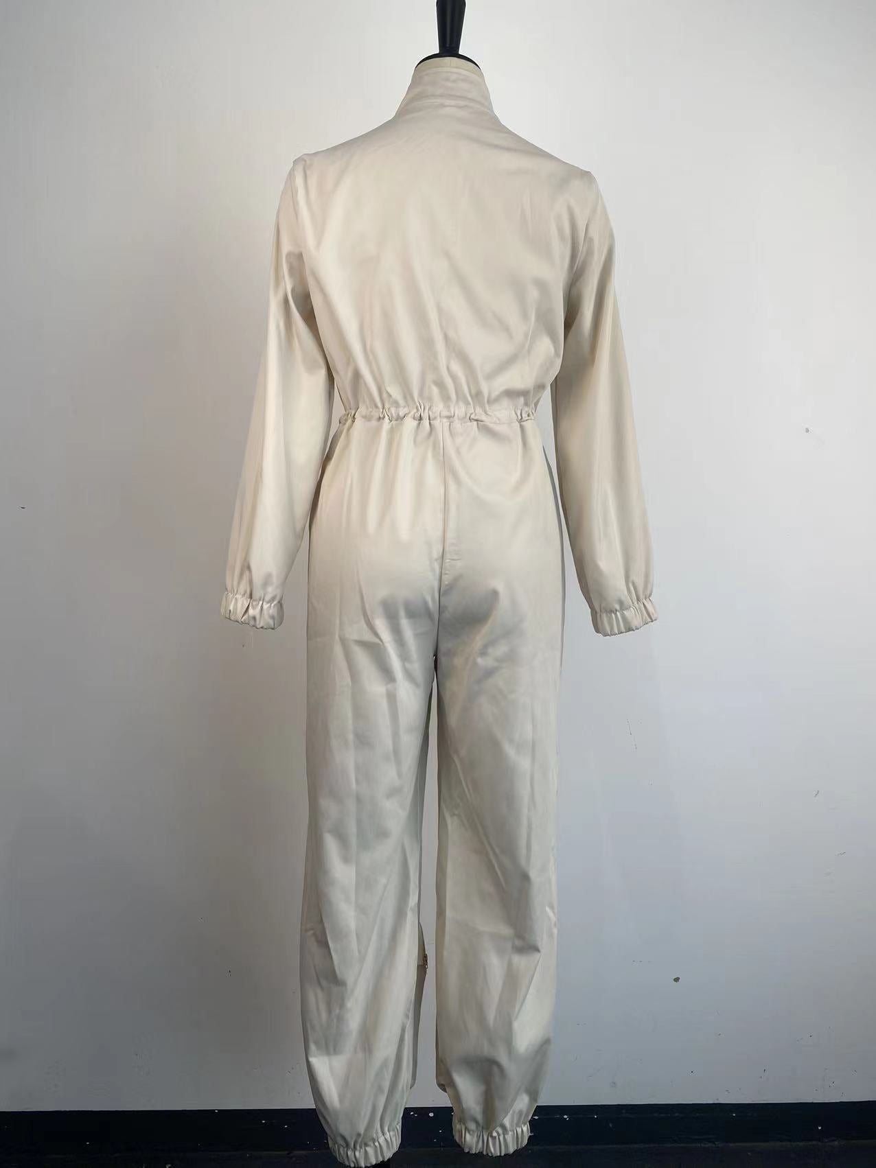 Waist-Tight Cargo Overalls Casual Trousers