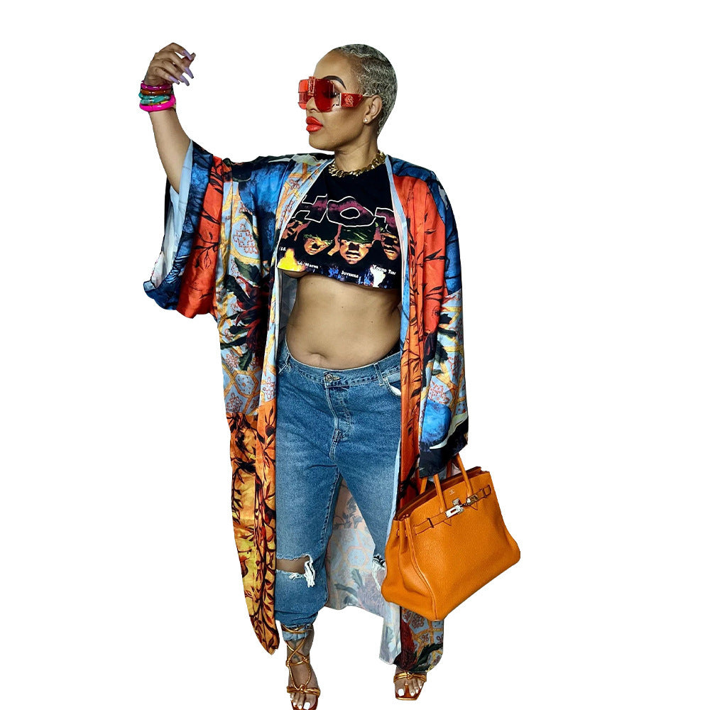 Artificial Silk Printed Fashion Casual
