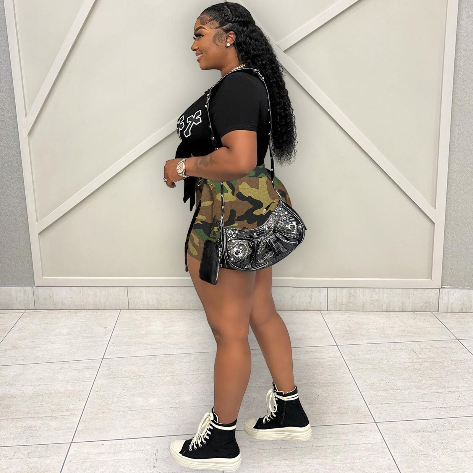 Camouflage Casual Culottes
