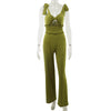 Open-work Straight Jumpsuit
