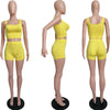 Casual Solid Sportswear 2pc set