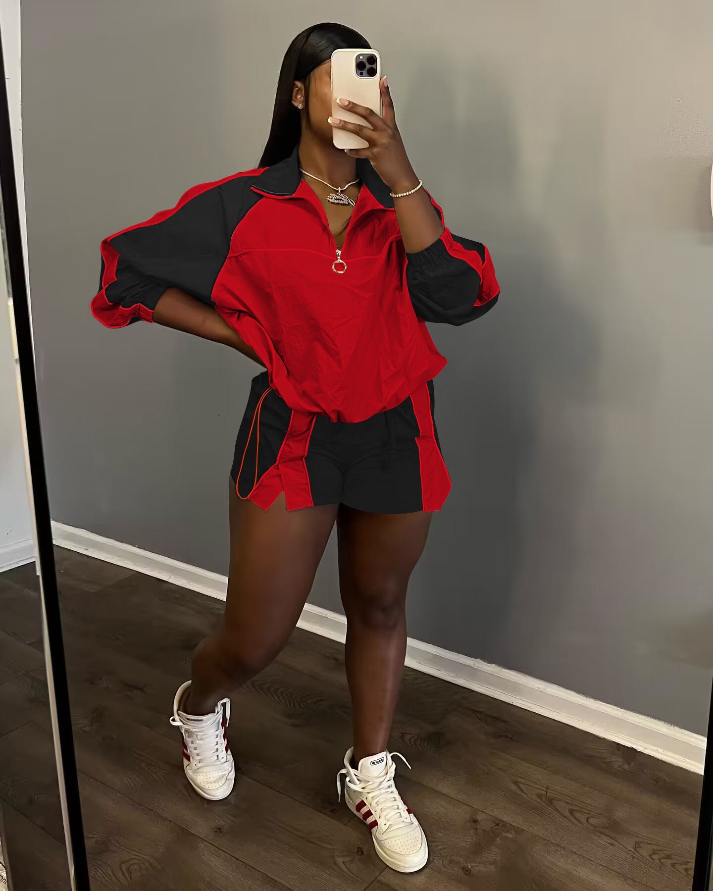 Matching Coat and Shorts 2PC Set
