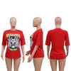 Printed Short Sleeved T-shirt