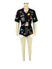 Printed Short-Sleeved Shorts 2pc Set