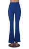 Brushed women's micro-flared pants