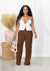 Linen Cotton Breathable Straight Casual Trousers