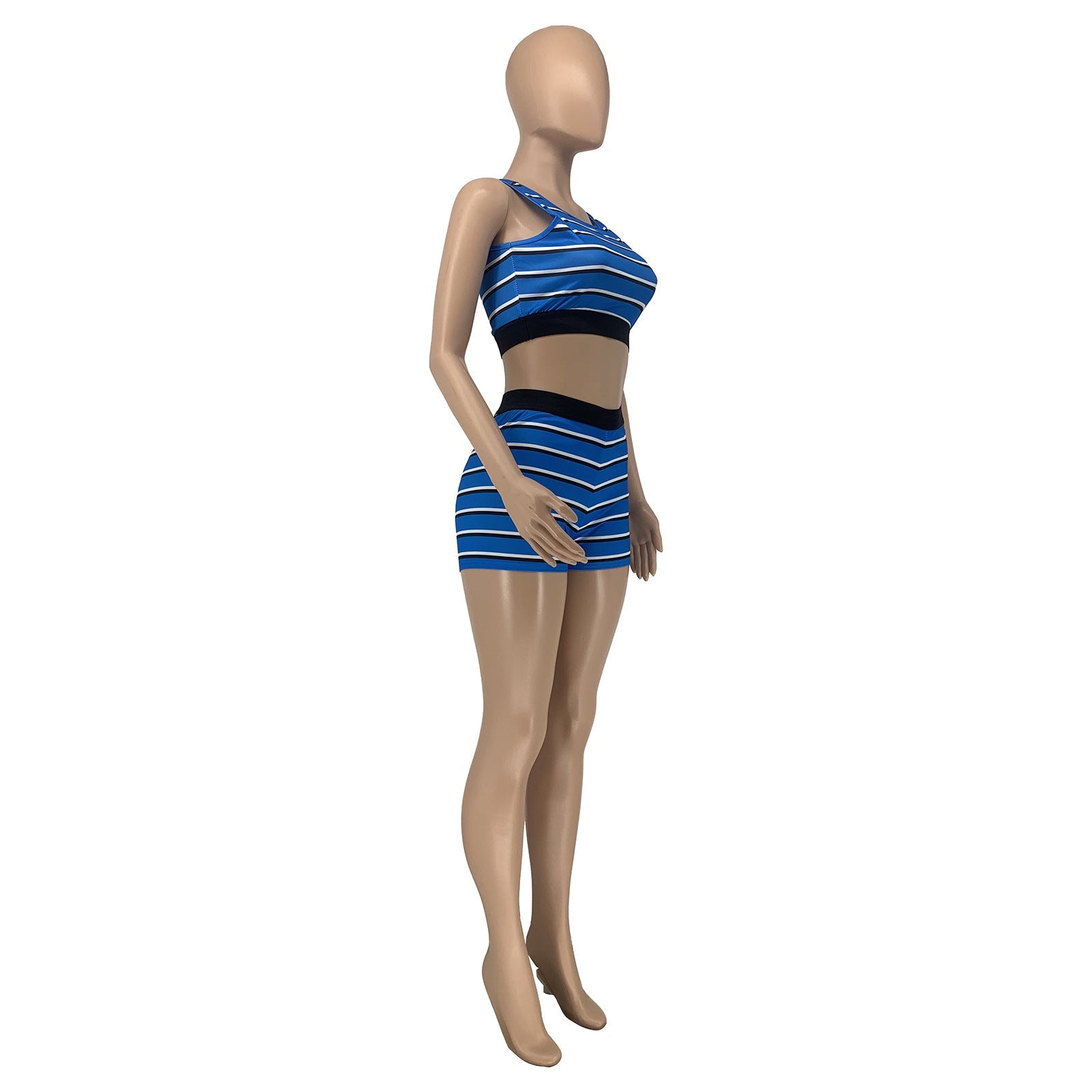 Casual Summer New Striped 2PC Set
