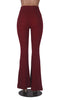 Brushed women's micro-flared pants