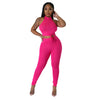 Slim Fit Trousers Casual 2pc Set