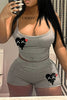 PRINTED HOT PATCHWORK 2PC
