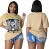 Printed Short Sleeved T-shirt