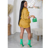 Waffle Cardigan Button Pants Pocket 2PCS Set