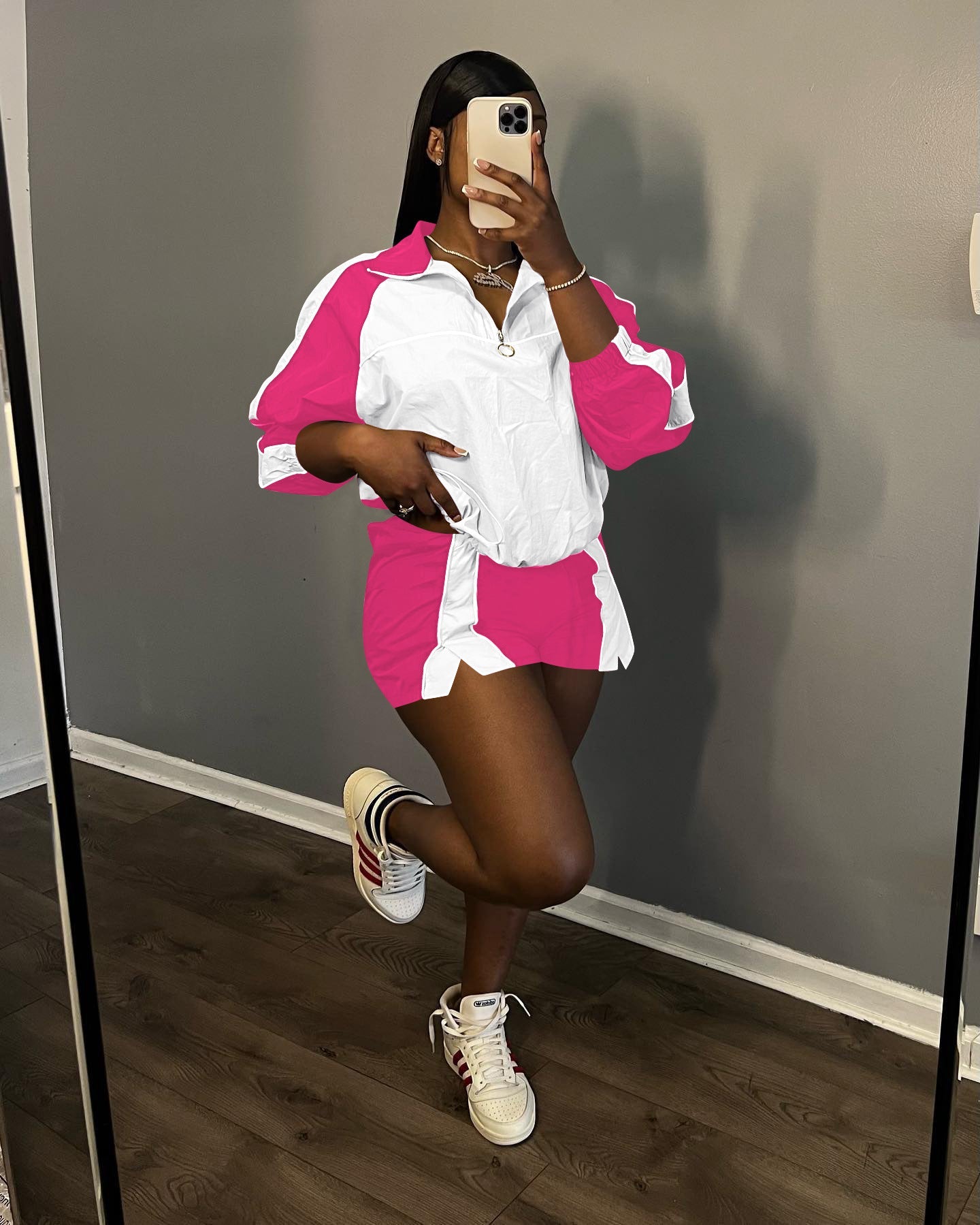 Matching Coat and Shorts 2PC Set