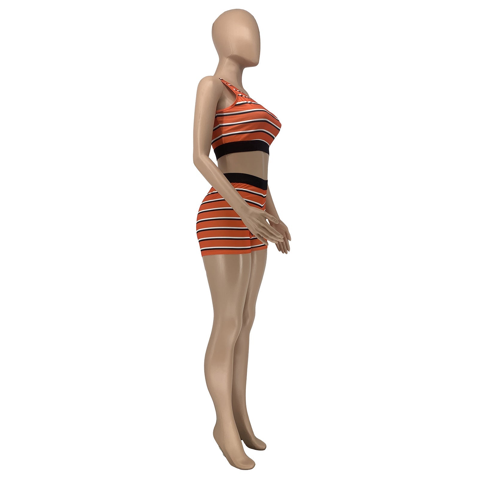 Casual Summer New Striped 2PC Set