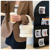 Lamb hair splicing portable water bucket fur bag