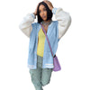 Candy Color Baseball Casual Knitted Jacket Coat