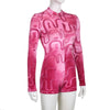 Ripple Printed Onesie Shorts