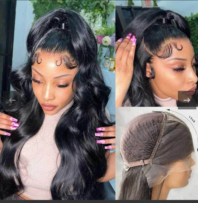 13*6 Lace Frontal Wig Deep Middle Part Bodywave