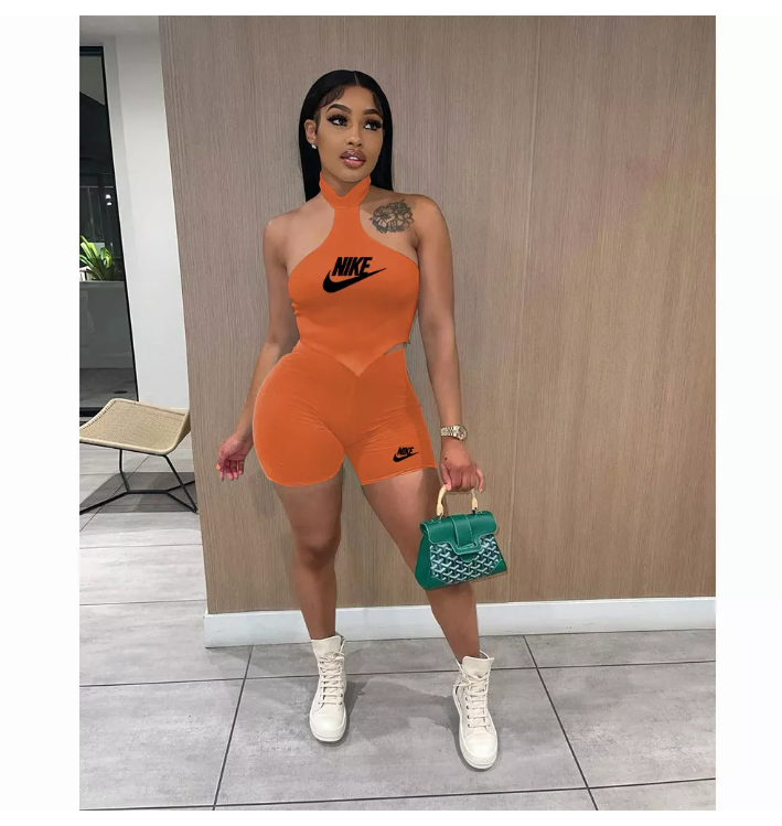 Halter Neck sleeveless 2pc Set