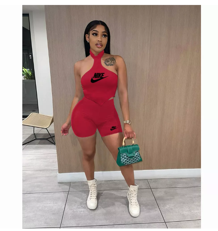 Halter Neck sleeveless 2pc Set